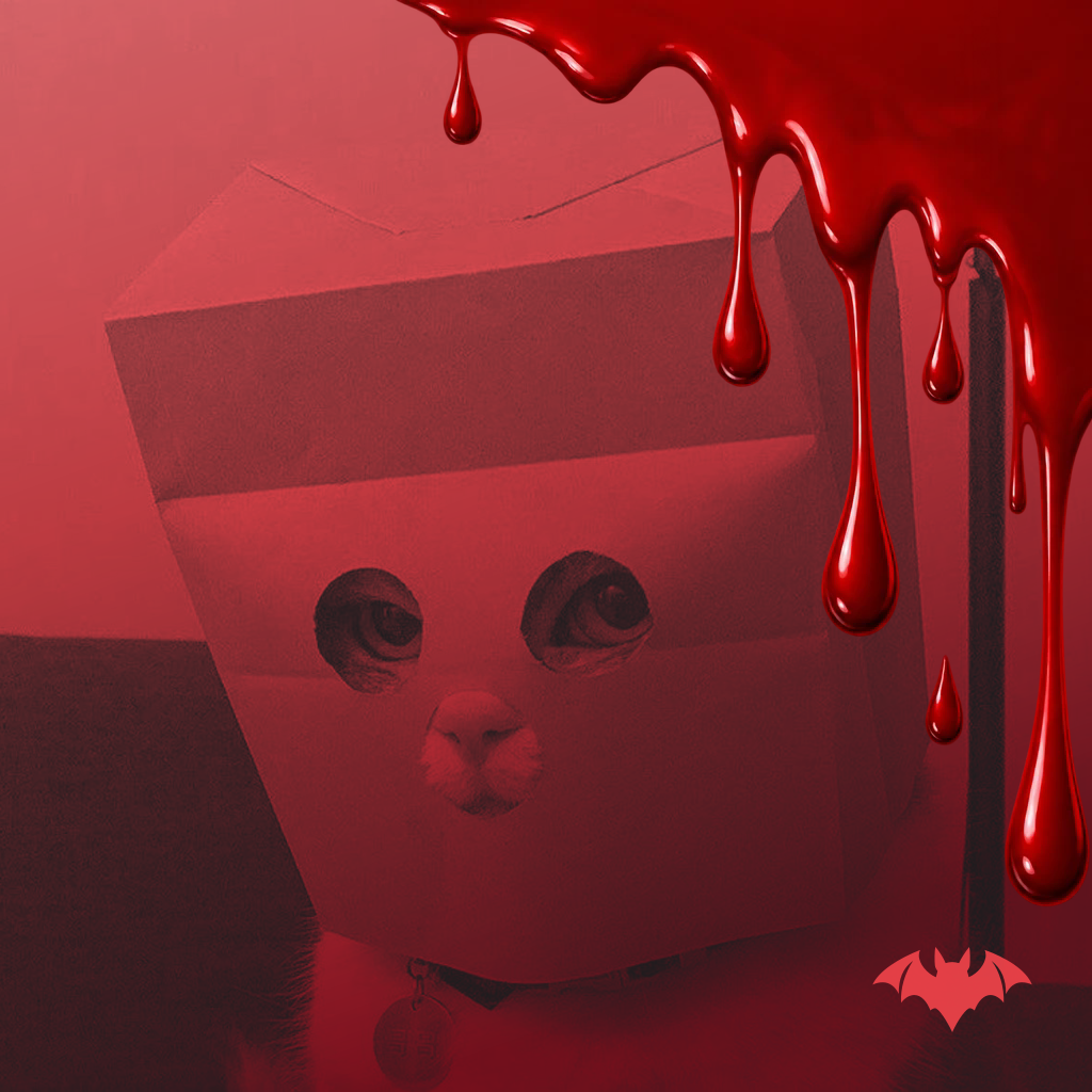 Vamped Anonymous Cat artwork